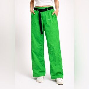 Compliance athletic nylon pants